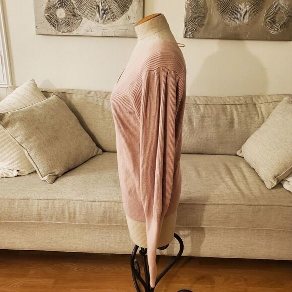 Free People Gingersnap Sweater sz Medium in Pink - Picture 6 of 11